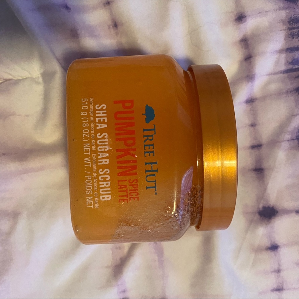 Pumpkin Spice Latte Shea Sugar Scrub - Orange